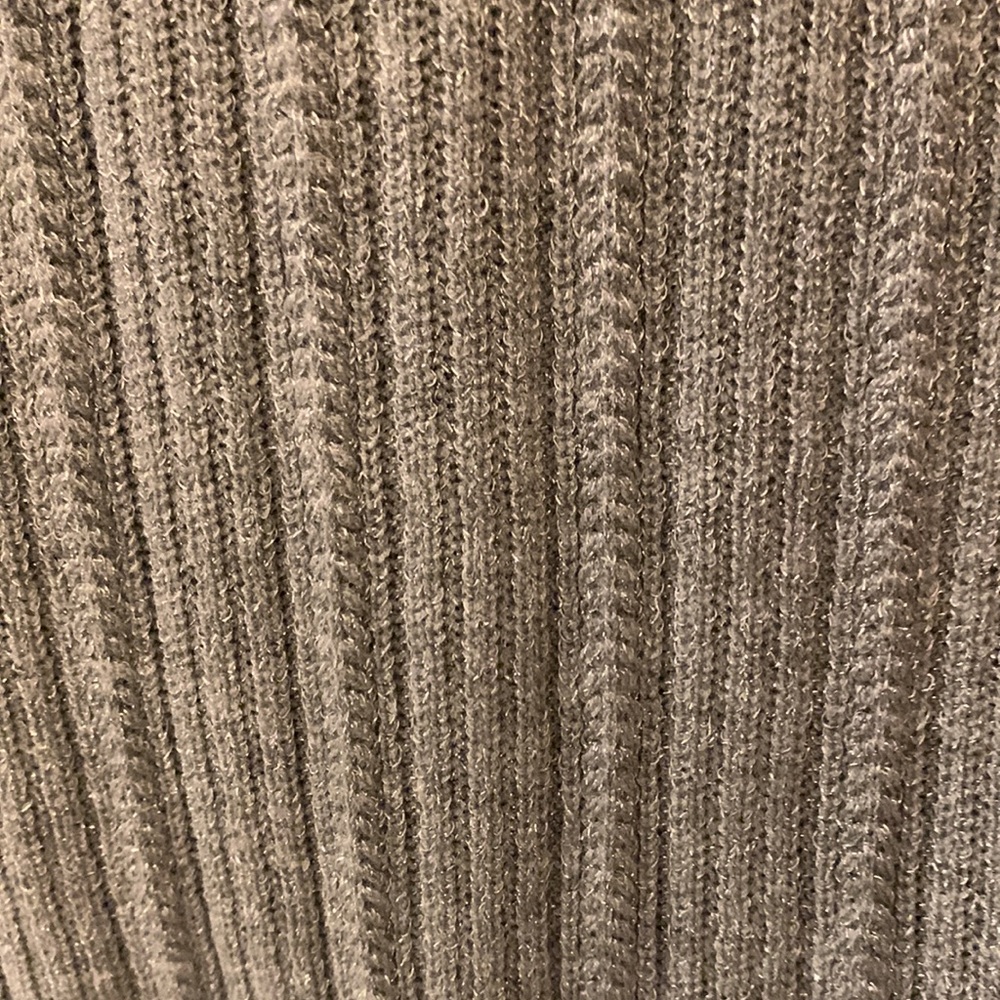 Talbots Soft Gray Knit Cardigan - Picture 3 of 6